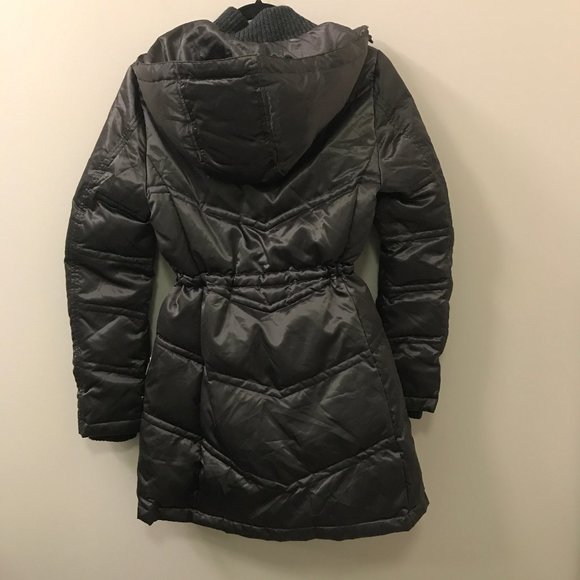 Laundry by Shelli Segal Dark Gray Puffer Winter Coat - Picture 6 of 6
